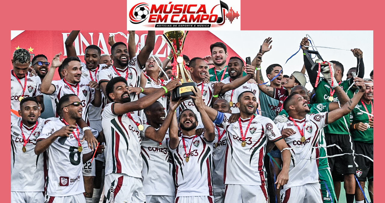 FLUMINENSE DE FEIRA É CAMPEÃO